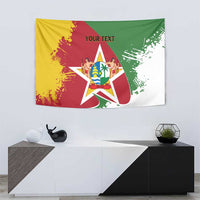 Personalized Suriname Independence Day Tapestry Coat Of Arms - Flag Style - Wonder Print Shop