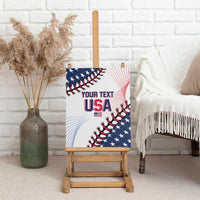 Custom Baseball 2024 USA Canvas Wall Art Go United States - Wonder Print Shop