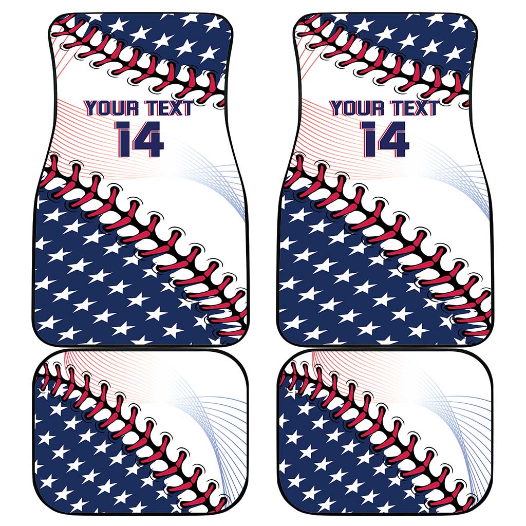 Custom Baseball 2024 USA Car Mats Go United States - Wonder Print Shop