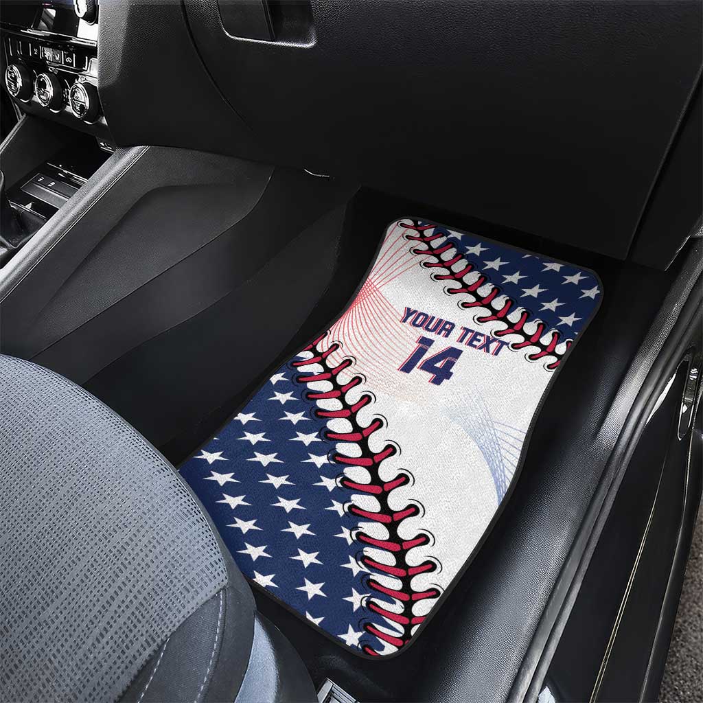 Custom Baseball 2024 USA Car Mats Go United States - Wonder Print Shop