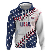Custom Baseball 2024 USA Hoodie Go United States - Wonder Print Shop