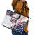 Custom Baseball 2024 USA Leather Tote Bag Go United States - Wonder Print Shop