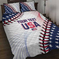 Custom Baseball 2024 USA Quilt Bed Set Go United States - Wonder Print Shop