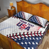 Custom Baseball 2024 USA Quilt Bed Set Go United States - Wonder Print Shop