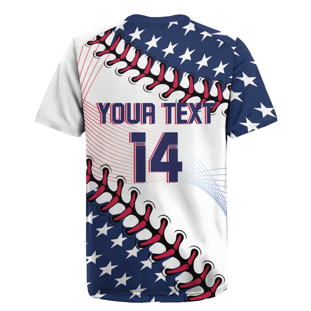 Custom Baseball 2024 USA Rugby Jersey Go United States - Wonder Print Shop