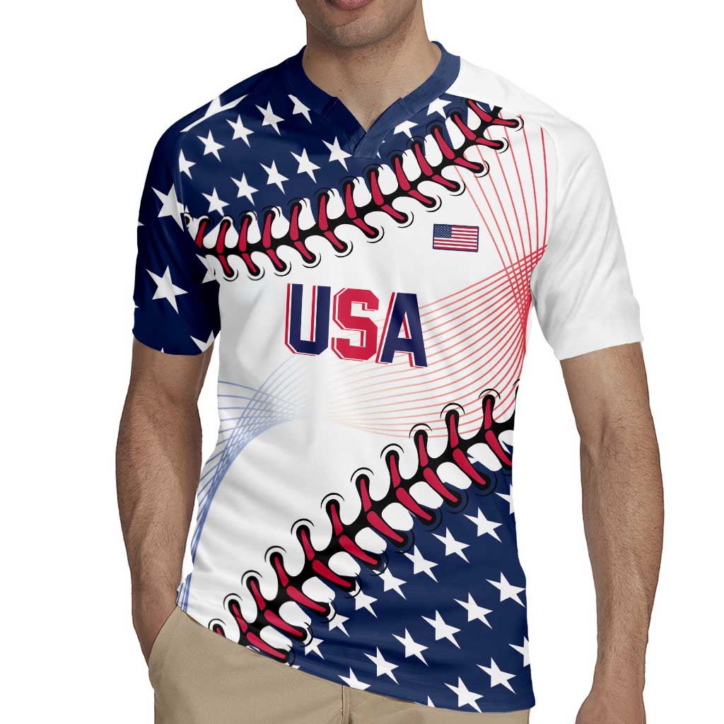 Custom Baseball 2024 USA Rugby Jersey Go United States - Wonder Print Shop