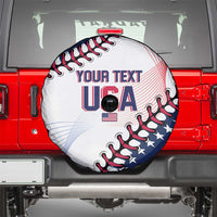 Custom Baseball 2024 USA Spare Tire Cover Go United States - Wonder Print Shop
