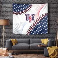 Custom Baseball 2024 USA Tapestry Go United States - Wonder Print Shop