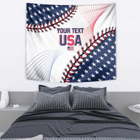 Custom Baseball 2024 USA Tapestry Go United States - Wonder Print Shop