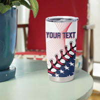 Personalized Baseball 2024 USA Tumbler Cup Go United States - Wonder Print Shop