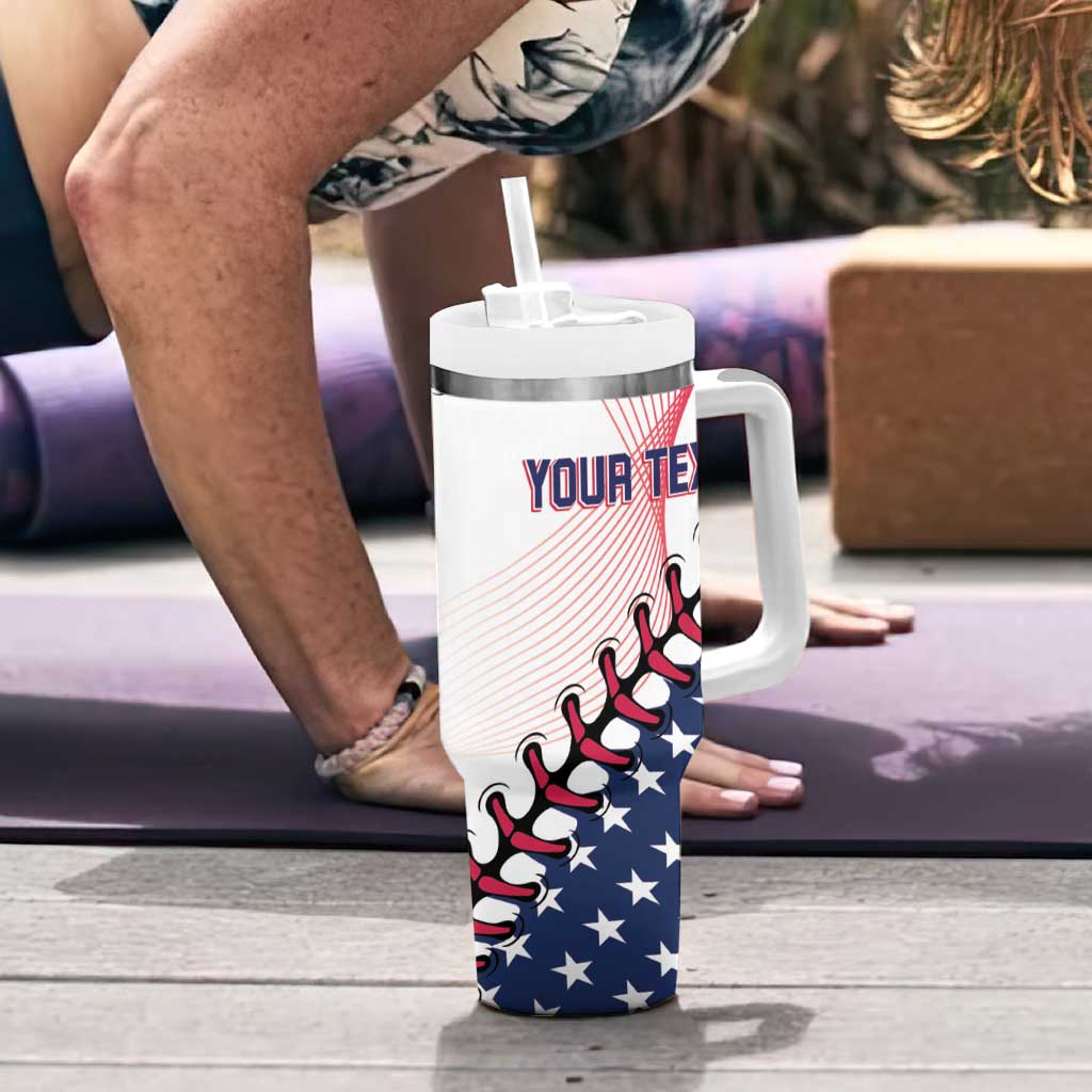 Personalized Baseball 2024 USA Tumbler With Handle Go United States - Wonder Print Shop