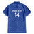 Uzbekistan Football Custom Family Matching Mermaid Dress and Hawaiian Shirt Come On White Wolves Blue - Wonder Print Shop