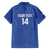 Uzbekistan Football Custom Family Matching Off The Shoulder Long Sleeve Dress and Hawaiian Shirt Come On White Wolves Blue - Wonder Print Shop