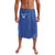 Uzbekistan Football Custom Lavalava Come On White Wolves Blue - Wonder Print Shop
