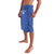 Uzbekistan Football Custom Lavalava Come On White Wolves Blue - Wonder Print Shop