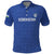 Uzbekistan Football Custom Polo Shirt Come On White Wolves Blue - Wonder Print Shop