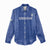Uzbekistan Football Custom Women Casual Shirt Come On White Wolves Blue - Wonder Print Shop