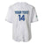 Uzbekistan Football Custom Baseball Jersey Come On White Wolves White - Wonder Print Shop