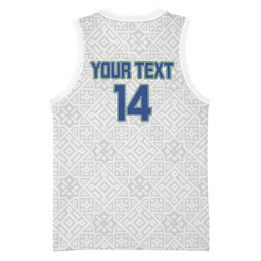 Uzbekistan Football Custom Basketball Jersey Come On White Wolves White - Wonder Print Shop