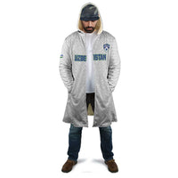 Uzbekistan Football Custom Cloak Come On White Wolves White - Wonder Print Shop