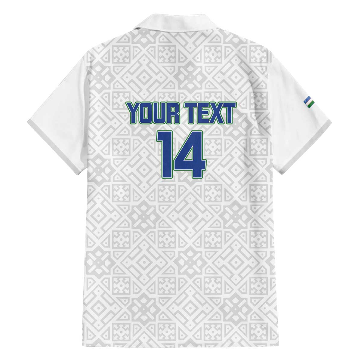 Uzbekistan Football Custom Family Matching Off The Shoulder Long Sleeve Dress and Hawaiian Shirt Come On White Wolves White - Wonder Print Shop