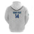 Uzbekistan Football Custom Hoodie Come On White Wolves White - Wonder Print Shop