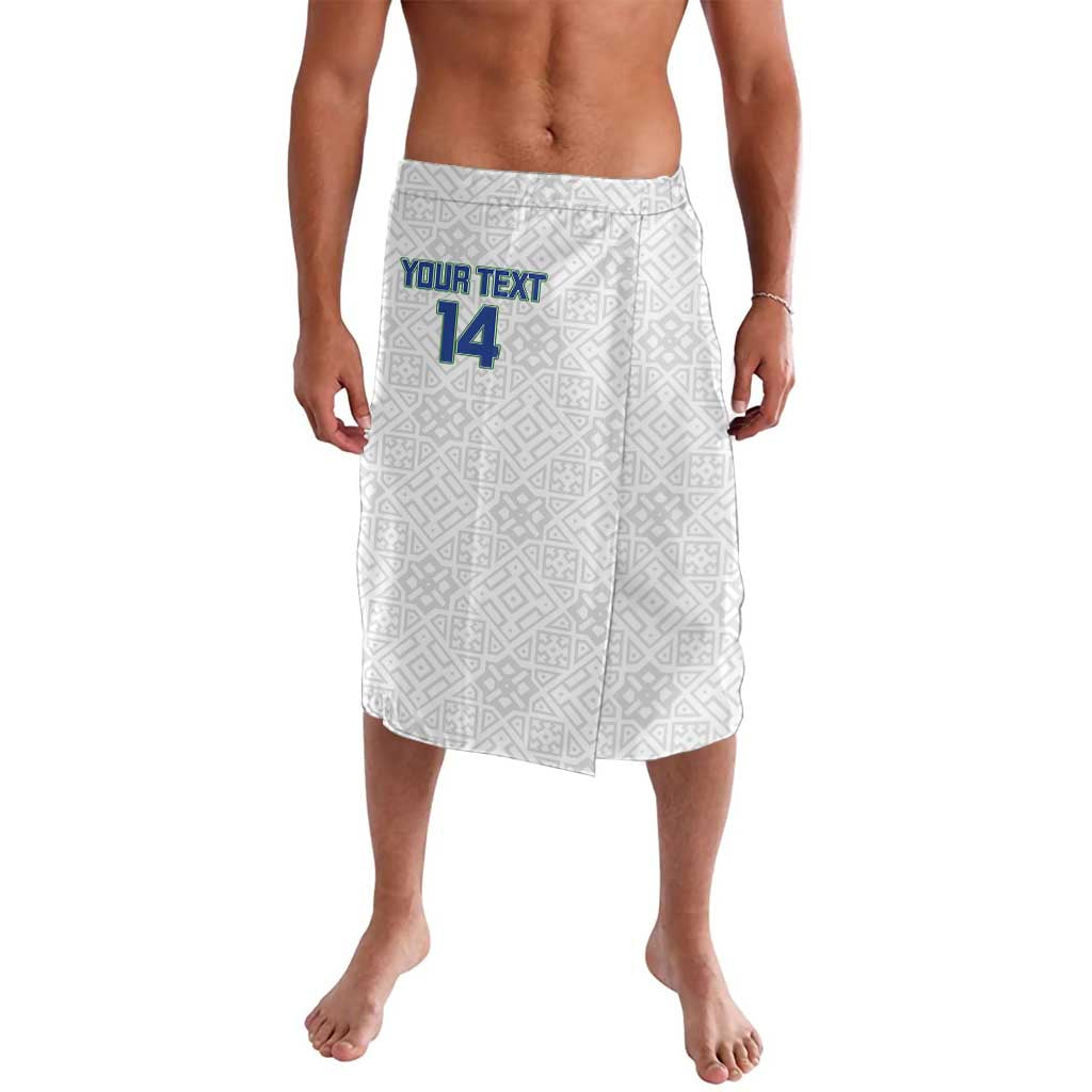 Uzbekistan Football Custom Lavalava Come On White Wolves White - Wonder Print Shop