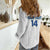 Uzbekistan Football Custom Women Casual Shirt Come On White Wolves White - Wonder Print Shop
