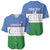 Uzbekistan Football Custom Baseball Jersey Come On White Wolves Flag Style - Wonder Print Shop