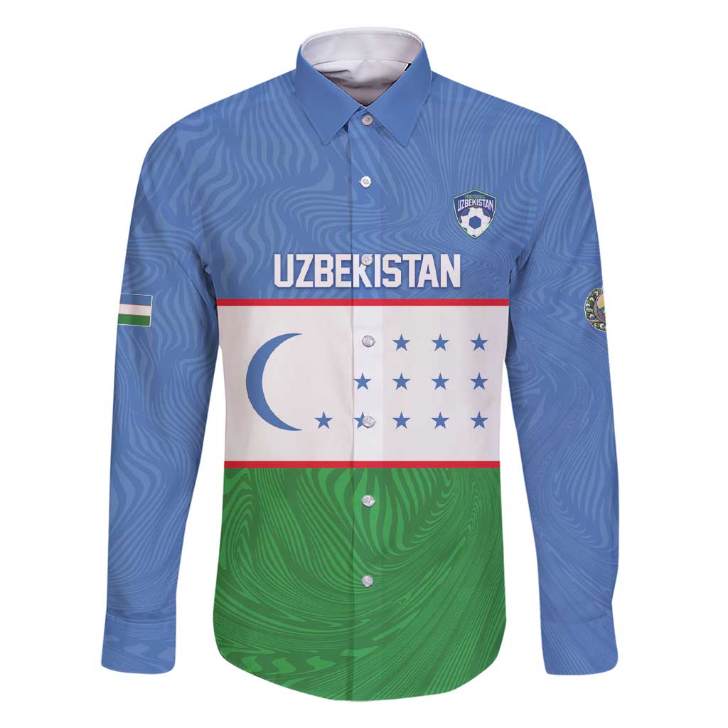 Uzbekistan Football Custom Family Matching Short Sleeve Bodycon Dress and Hawaiian Shirt Come On White Wolves Flag Style - Wonder Print Shop