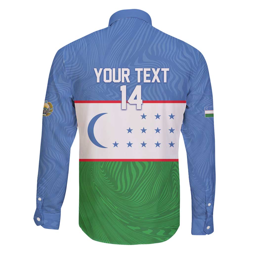 Uzbekistan Football Custom Family Matching Summer Maxi Dress and Hawaiian Shirt Come On White Wolves Flag Style - Wonder Print Shop