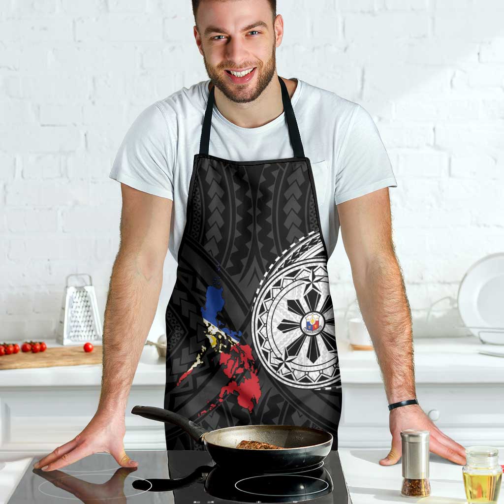 Philippines Strong Apron Filipino Map Polynesian Tattoo - Wonder Print Shop