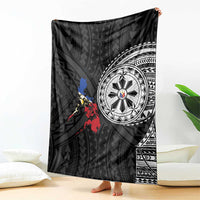 Philippines Strong Blanket Filipino Map Polynesian Tattoo - Wonder Print Shop