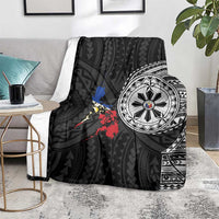 Philippines Strong Blanket Filipino Map Polynesian Tattoo - Wonder Print Shop