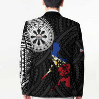 Philippines Strong Blazer Filipino Map Polynesian Tattoo - Wonder Print Shop