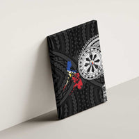 Philippines Strong Canvas Wall Art Filipino Map Polynesian Tattoo - Wonder Print Shop