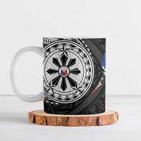 Philippines Strong Ceramic Mug Filipino Map Polynesian Tattoo - Wonder Print Shop