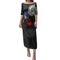 Philippines Strong Family Matching Puletasi and Hawaiian Shirt Filipino Map Polynesian Tattoo - Wonder Print Shop