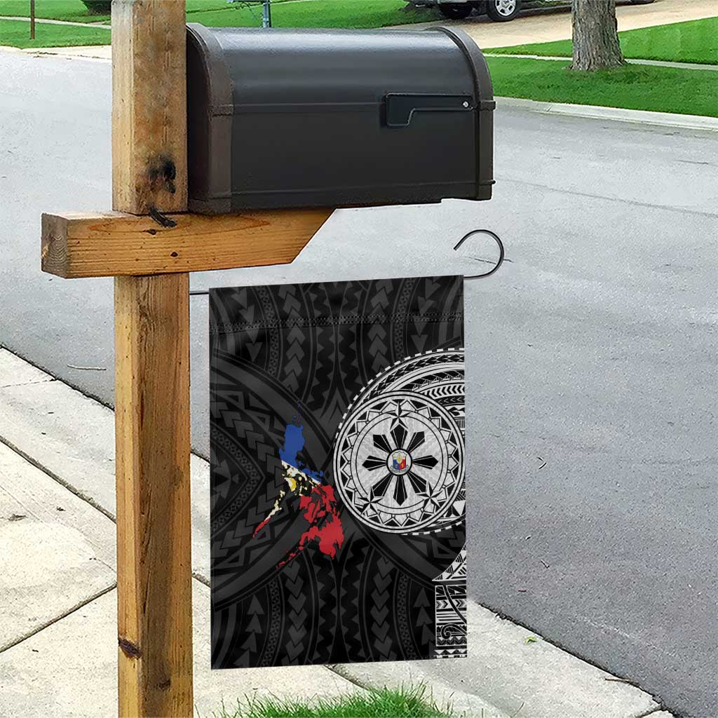 Philippines Strong Garden Flag Filipino Map Polynesian Tattoo - Wonder Print Shop