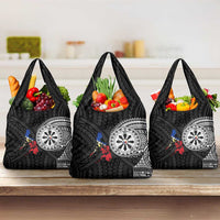 Philippines Strong Grocery Bag Filipino Map Polynesian Tattoo - Wonder Print Shop