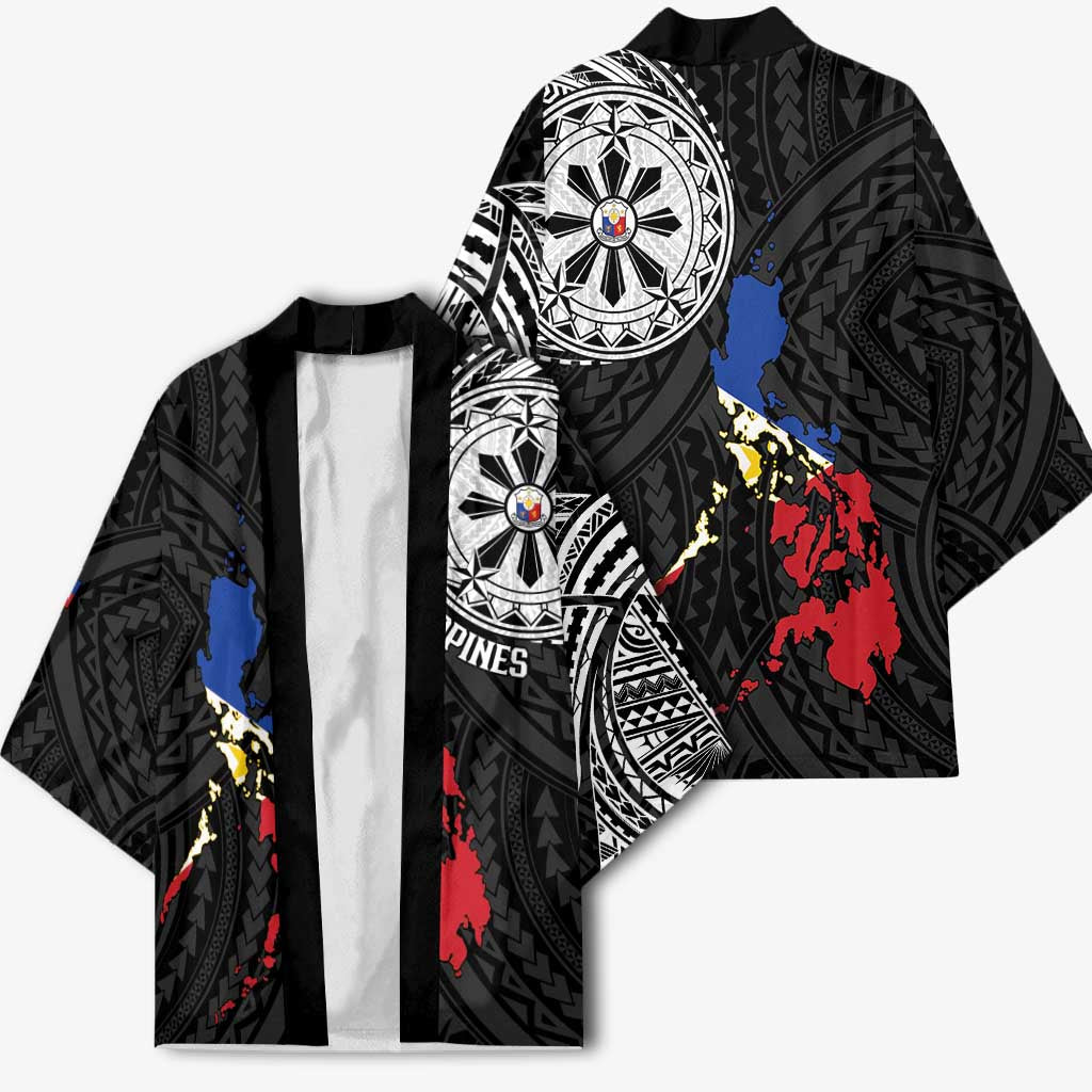 Philippines Strong Kimono Filipino Map Polynesian Tattoo - Wonder Print Shop