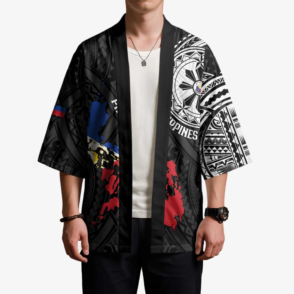 Philippines Strong Kimono Filipino Map Polynesian Tattoo - Wonder Print Shop