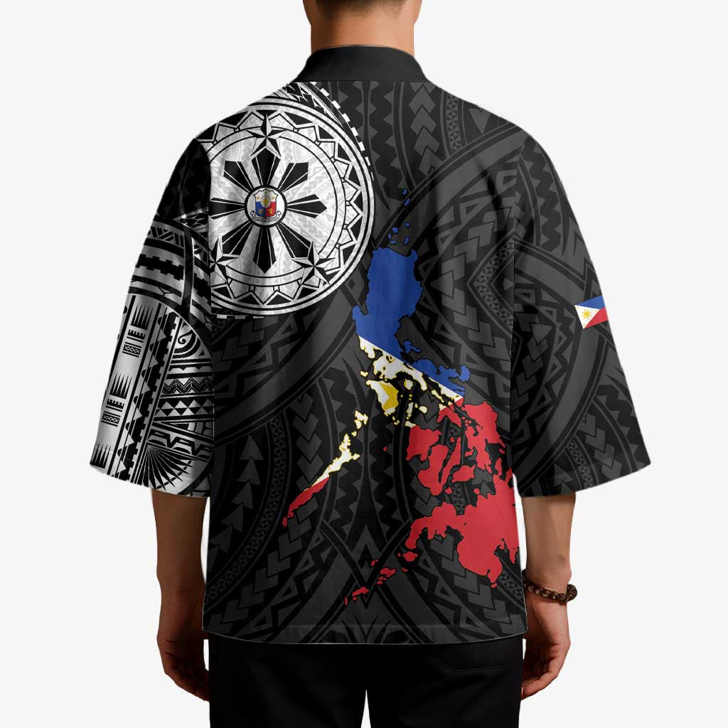 Philippines Strong Kimono Filipino Map Polynesian Tattoo - Wonder Print Shop