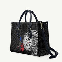 Philippines Strong Leather Bag Filipino Map Polynesian Tattoo - Wonder Print Shop