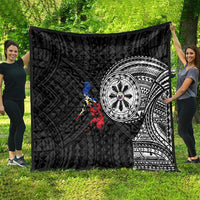 Philippines Strong Quilt Filipino Map Polynesian Tattoo - Wonder Print Shop