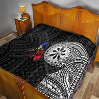 Philippines Strong Quilt Filipino Map Polynesian Tattoo - Wonder Print Shop