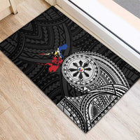 Philippines Strong Rubber Doormat Filipino Map Polynesian Tattoo - Wonder Print Shop