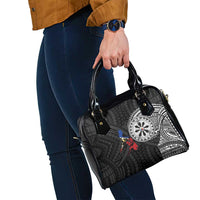 Philippines Strong Shoulder Handbag Filipino Map Polynesian Tattoo - Wonder Print Shop