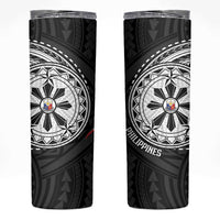 Philippines Strong Skinny Tumbler Filipino Map Polynesian Tattoo - Wonder Print Shop