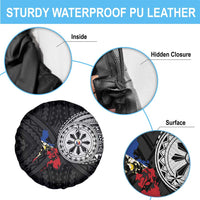 Philippines Strong Spare Tire Cover Filipino Map Polynesian Tattoo - Wonder Print Shop